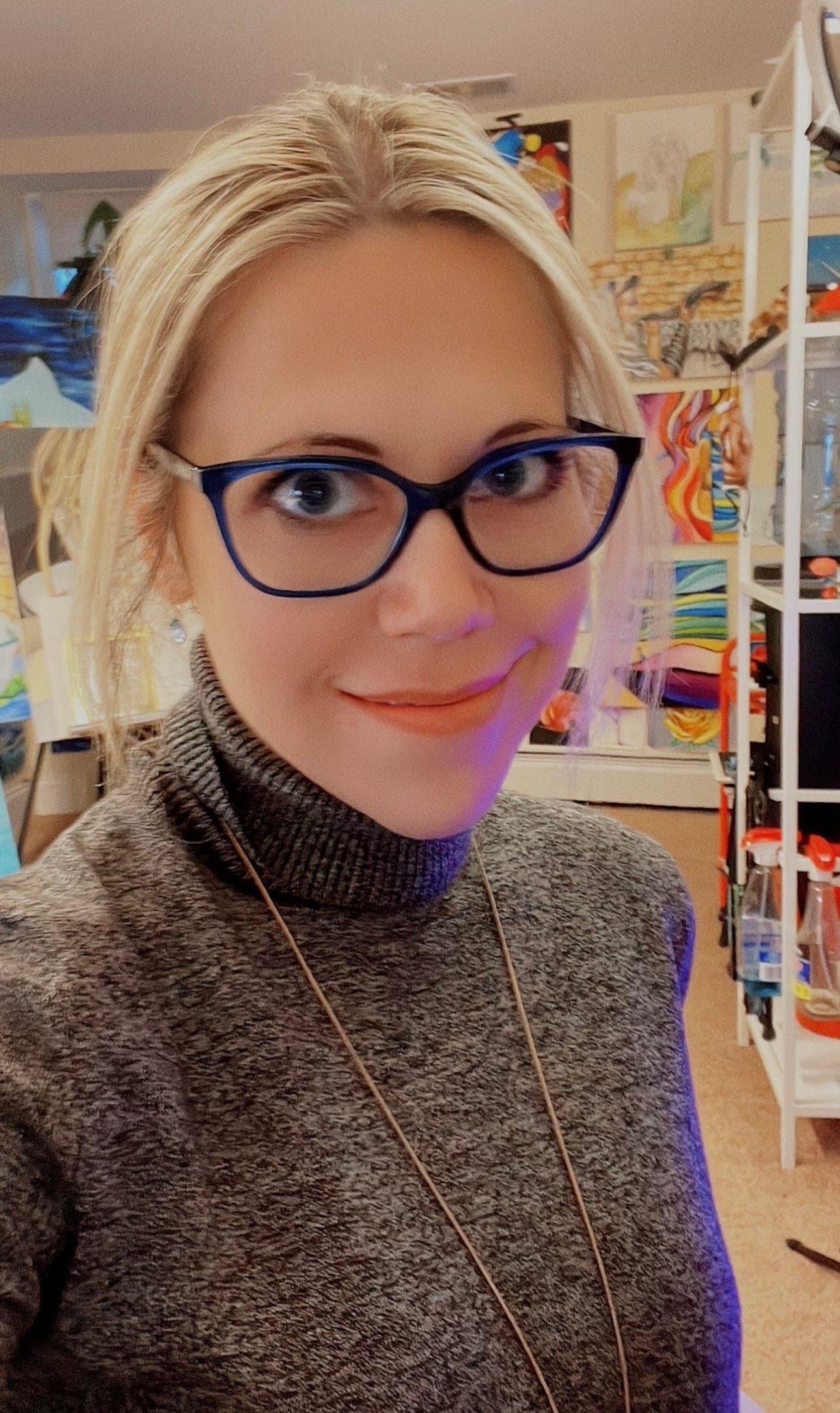 Inside Inna's private studio